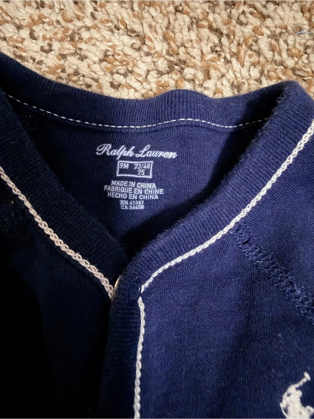 Ralph Lauren Baby Boy Clothing Lot - NB, 9M,12M,18M